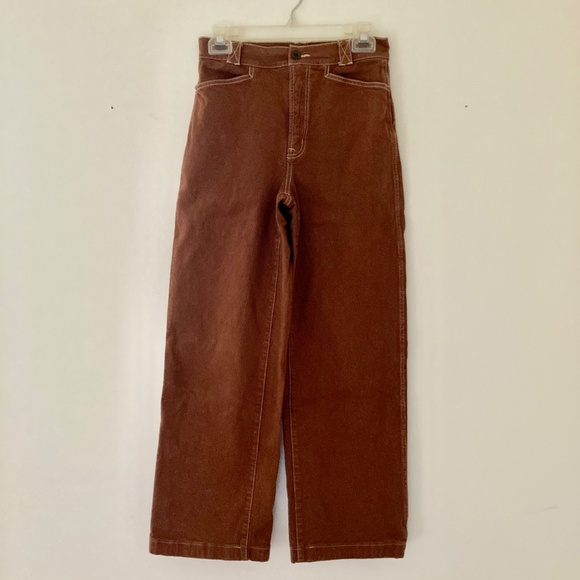 Madewell Emmett Garment-Dyed Pants size 26 - Picture 4 of 7